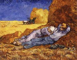 Vincent Van Gogh The Noonday Nap(The Siesta) China oil painting art